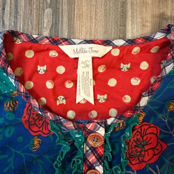 Matilda Jane Cat Top Size 12 - Picture 2 of 11
